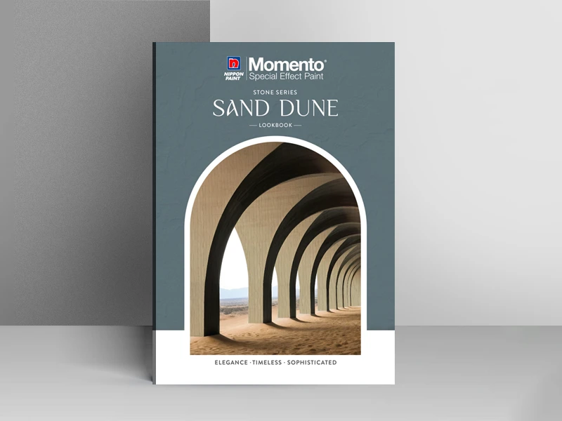 Nippon Paint’s Momento Sand Dune Leaflet